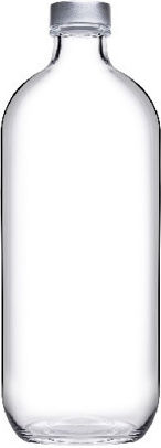 Espiel Iconic Flasche Wasser Glas mit Schraubverschluss Transparent 360ml Espiel Iconic Flasche Wasser Glas mit Schraubverschluss Transparent 360ml