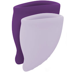 Fun Factory Set of Menstrual Cups Purple