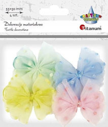 Titanum Aplicații Textile Arcuri 55x50mm 4 Bucăți