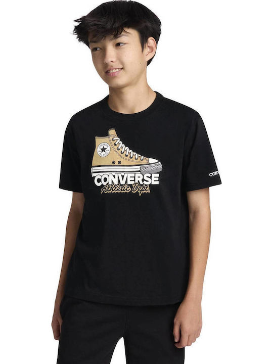 Converse Тениска Черна