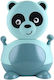 Little Mom Potties Toilet with Lid Green