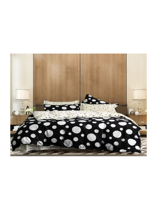 Пухено Единично с Пълнеж Microfiber 160x240бр Red-Black