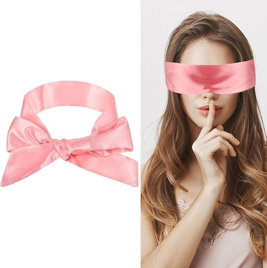 Smd Prime Instinct BDSM Satin Band Blindfold Satin Eye Mask 150cm Pink