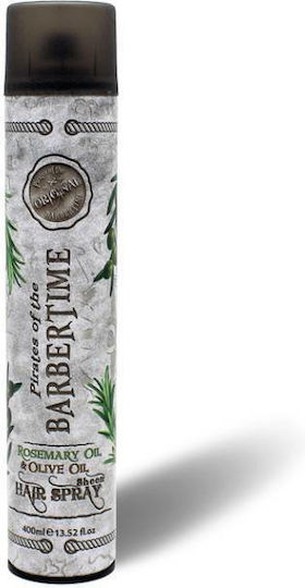 Barbertime Olive Λακ για Ελαφρύ Κράτημα 400ml