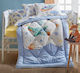 Cotton Box Set Für Krippe Blue 6Stück