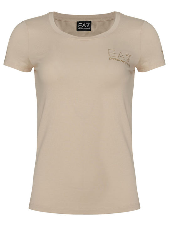 Emporio Armani Women's T-shirt Beige