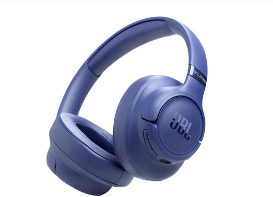 JBL Tune 780NC Wireless / Wired Over Ear Headphones with 76 hours of Operation and Quick Charge Blue