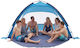 Vevor Strandszene Für 6 Personen Blau