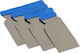 Spatule De Oțel Pentru Glet Set 4 Bucăți Metalice 6-8-10-12 Cm