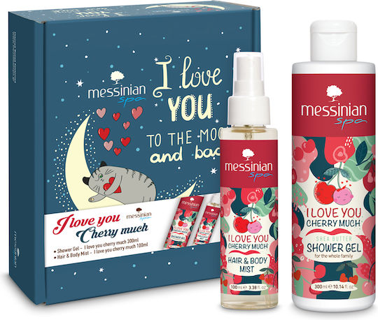 Messinian Spa I love you to the moon Γυναικείο Σετ με Body Lotion 2τμχ