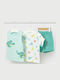 Kids' Set with Shorts Summer 3pcs Pink