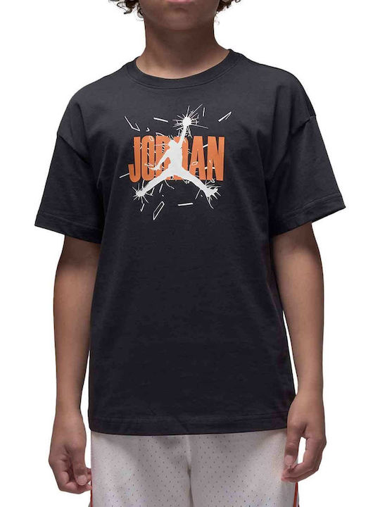Jordan Παιδικό T-shirt Μαύρο 85 Shatter