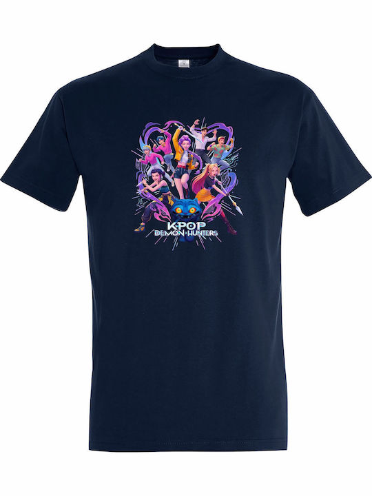 kirikoko Kids' T-shirt French Navy Kpop Huntrix...