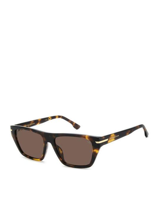 Victoria Beckham Unisex Sonnenbrillen mit Braunen Rahmen und Braunen Gläsern