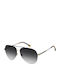 Victoria Beckham Unisex Sonnenbrillen mit Schwarz Metallischer Rahmen
