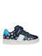 Παιδικά Sneakers Ανατομικά με Σκρατς Πορτοκαλί