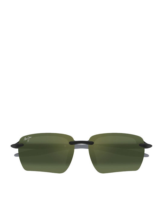 Maui Jim Ho’okipa Unisex Γυαλιά Ηλίου με Μαύρο Κοκκάλινο Σκελετό και Polarized Φακό