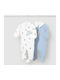 Mayoral Set Onesie with Accessories Light Blue 2 Pieces