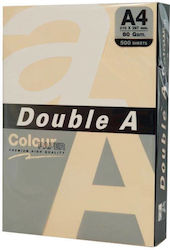 Double A Цветна Копирна Хартия A4 80gsm 100 Листа Пакет Double A Пастел Стара Роза