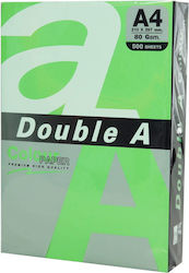Double A Colored Paper Copier A4 75gsm 100 Sheets Ream Double A Neon Green