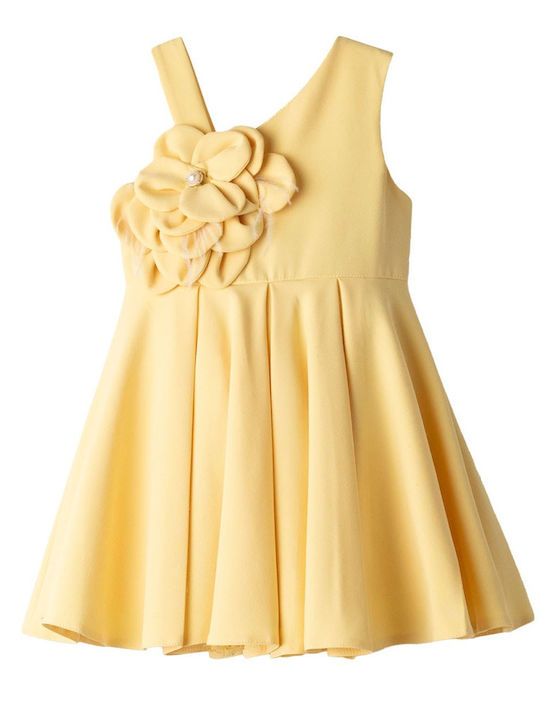 Evita Children's Dress Yellow
