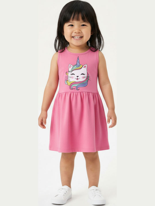 Trax Kinderkleid Ärmellos Pink