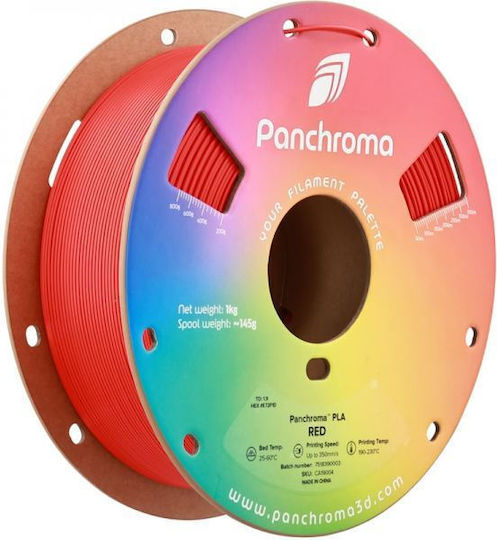 Polymaker PLA 3D Printer Filament 1.75mm Red 1kg 1 Piece (Spool)