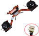 Ανεμιστηράκι Laptop Cpu Cooling Fan Lenovo Thinkpad X1 2 In 1 G9 21ke 21kf X1 Carbon G12 21kc 21kd 5h41m43388 At32c002dt0 Heatsink 5pin Κωδ.81663