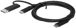 Lenovo USB 2.0 USB-C male - USB-C 100W 1m (4X90U90618)