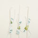 Beauty Home Baptismal Font Candles Tropical Leaves