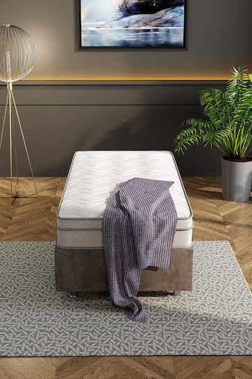 Orthopedic Double-Sided Pocket Springs Mattress Grey 180x200 Cm