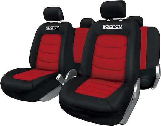Sparco 9бр Черен / Червено