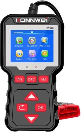 Konnwei Автомобилна Диагностика OBD 2 с Кабел