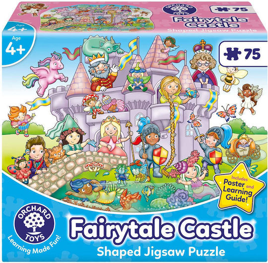 Παιδικό Puzzle Παραμυθένιο Κάστρο για 4+ Ετών 75pcs Orchard