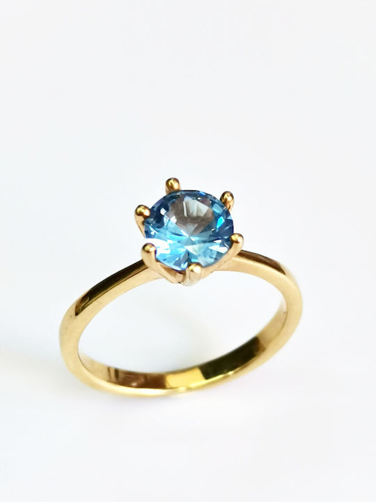 Aris Dentopoulos Jewellery Einzelstein aus Vergoldet Silber Aris Dentopoulos Jewellery Einzelstein aus Vergoldet Silber