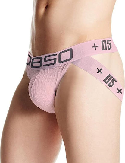 Kinksters Jockstrap Sexy pentru bărbați Roz