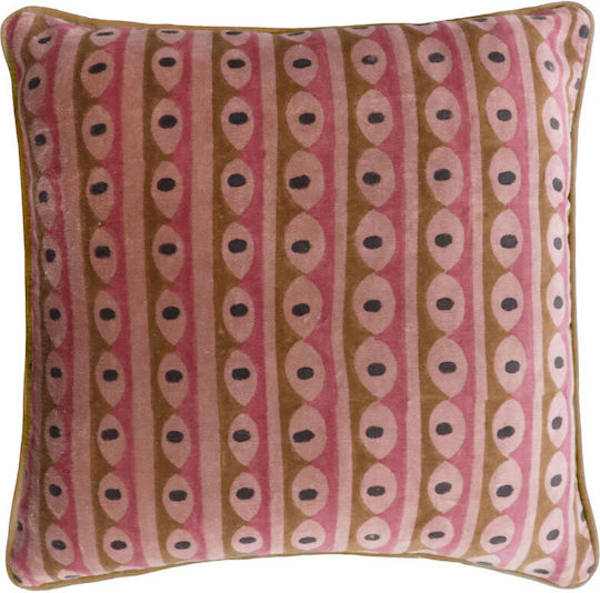 InTheBox Decorative Pillow Sofa Cushion Rozy Multicolour Pink 50x50cm