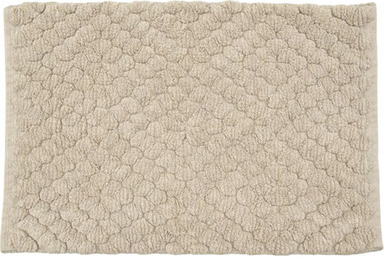 Ankor Cotton Bath Mat 852079 Beige 50x80cm
