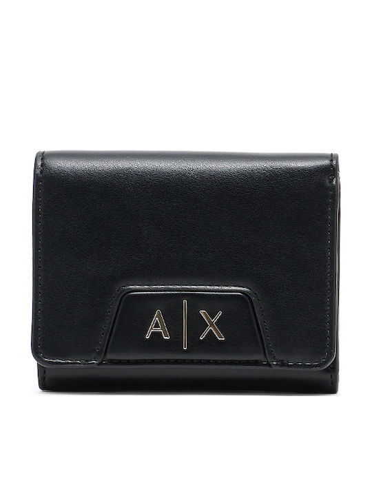 Armani Exchange Small Women's Wallet Classic Black