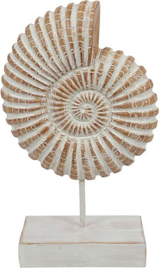Atmosphera Decorative Seashell made of Wooden 20x10x34cm 1pcs