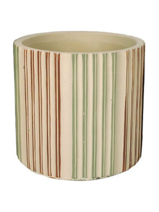 Marhome Planter Concrete Beige 14x14x13cm.