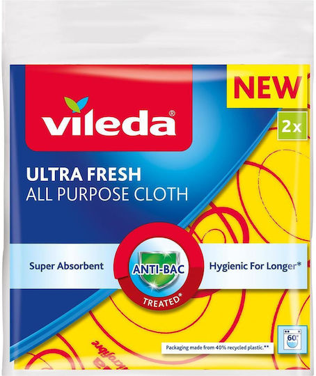 Universal Cloths Vileda Ultra Fresh 2 Pcs