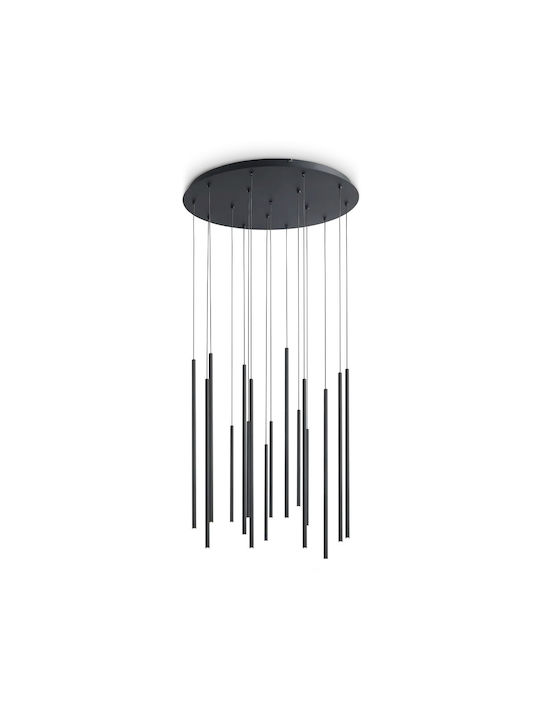 Ideal Lux Lustră Negru 65x65cm.
