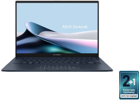 Asus Zenbook 14 UX3405CA-OLED-SU752X 14" OLED 120Hz (Ultra 9-285H/32GB/1TB SSD/W11 Pro) Ponder Blue (GR Keyboard)