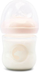 Kidnort Plastic Baby Bottle with Silicone Teat for 3+ Months 125ml