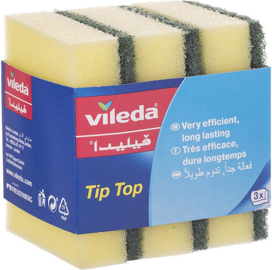 Sponges Vileda Tip Top 3 Pcs