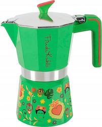 Pedrini Stovetop Espresso Pot for Green