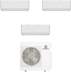 Morris Split-System Klimaanlagen MMSI-35002 X 2 + MMSI-50003 + MMOU-12011 Vollständiges System 18000 BTU / 2x 12000 BTU Morris Split-System Klimaanlagen MMSI-35002 X 2 + MMSI-50003 + MMOU-12011 Vollständiges System 18000 BTU / 2x 12000 BTU