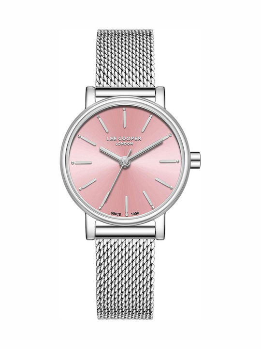 Lee Cooper Women's Watch with Silver Metal Brac...
