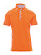 Cambridge Men's Short Sleeve Polo Shirt Payper Orange